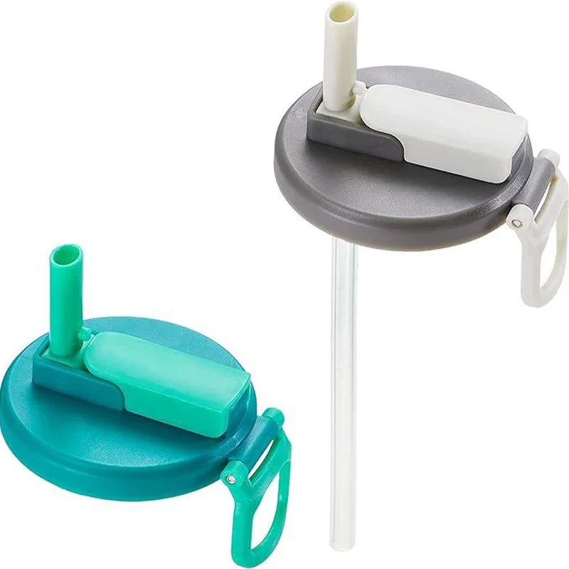 Reusable Silicon Can Lids With Straw